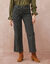 Jeans met wijde pijpen, 5 zakken (used black)