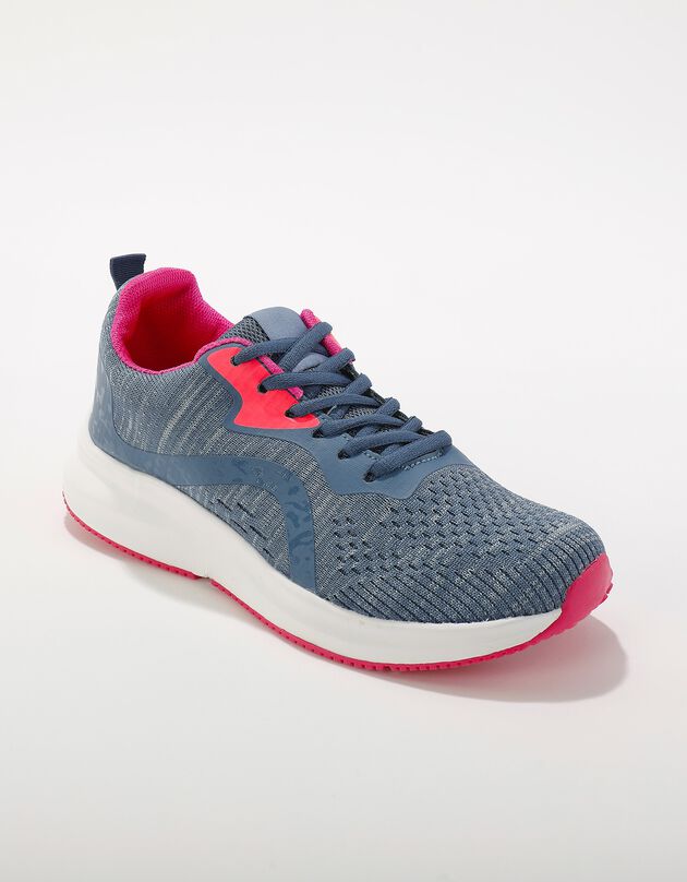 Sportsneakers met veters (blauw)