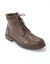 Boots montantes &agrave; lacets (marron)