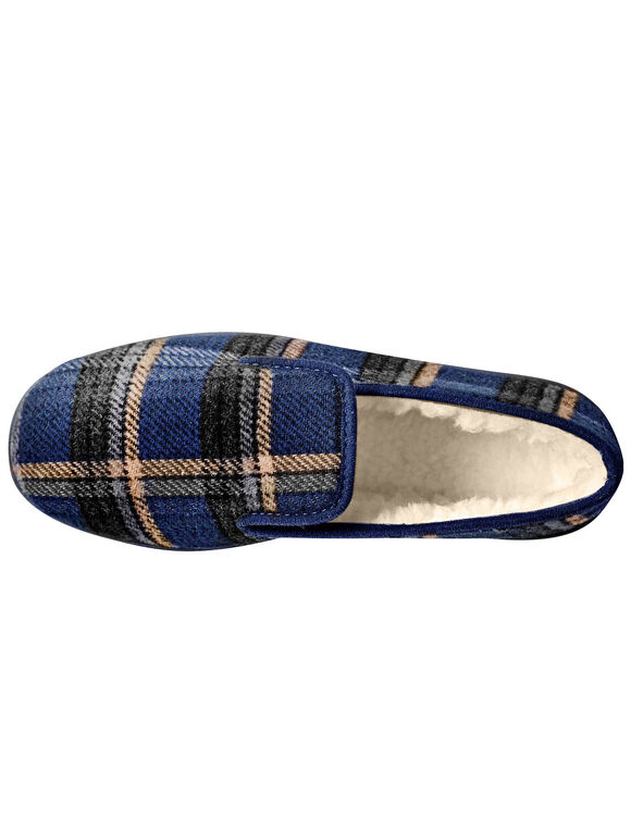 Charentaises homme confort - jusqu'au 47 (marine)