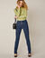 Rechte jeans met hoge taille - kleine lengte (raw)