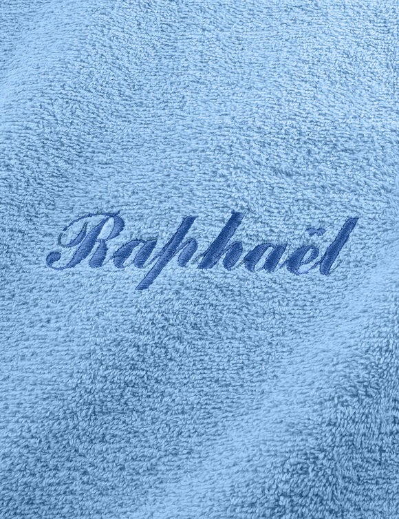 Collection serviettes de bain personnalisables confort moelleux (bleuet)
