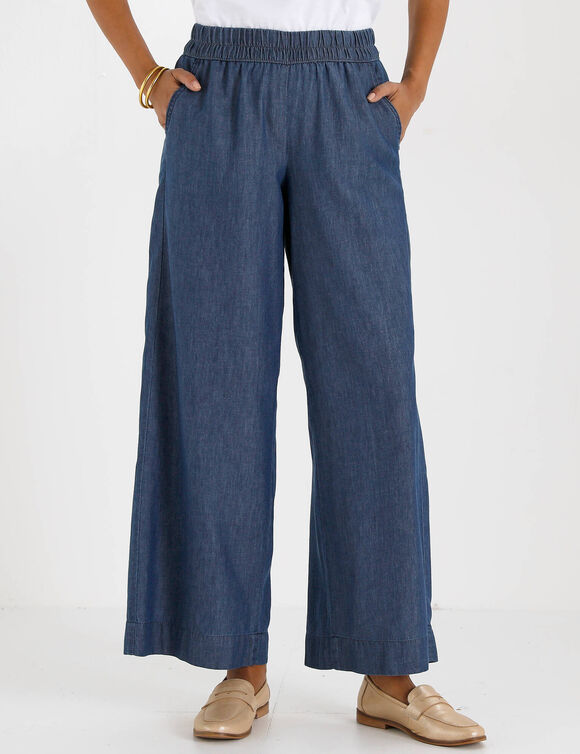 Mom fit jeans met knopen (stone)