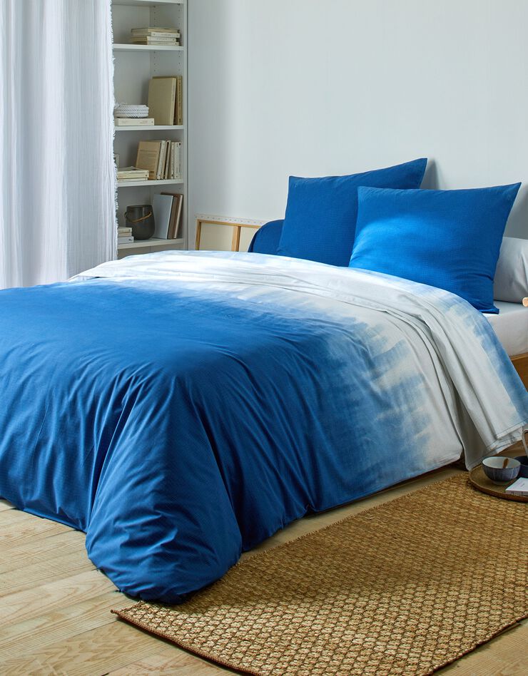 Bedlinnen Abysse in katoen (blauw)