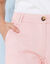 Pantalon chino stretch (rose poudr&eacute;)