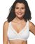 Geborduurde beha zonder beugels "Cross Your Heart Coton" van Playtex® - set van 2 (wit)