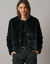 Veste en fausse fourrure (noir)