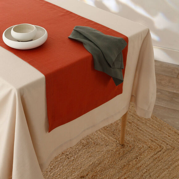 Nappe infroissable (naturel)