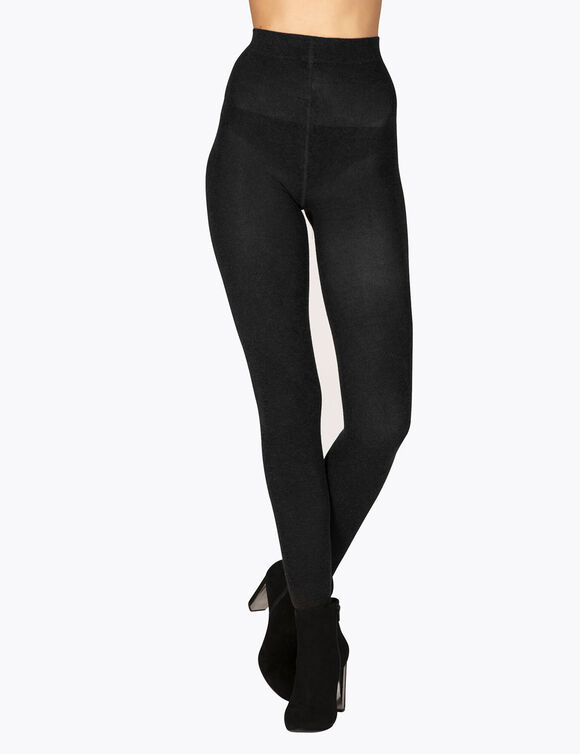 Collants opaques WELL&reg; laine et angora (noir)