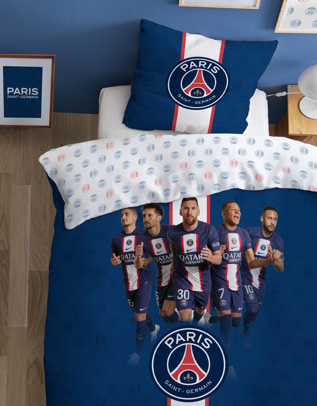 Bedset PSG - katoen (marineblauw)