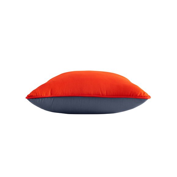 Couette bicolore microfibre 350 g/m² (anthracite / rouge)