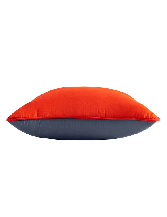 Couette bicolore microfibre 350 g/m² (anthracite / rouge)