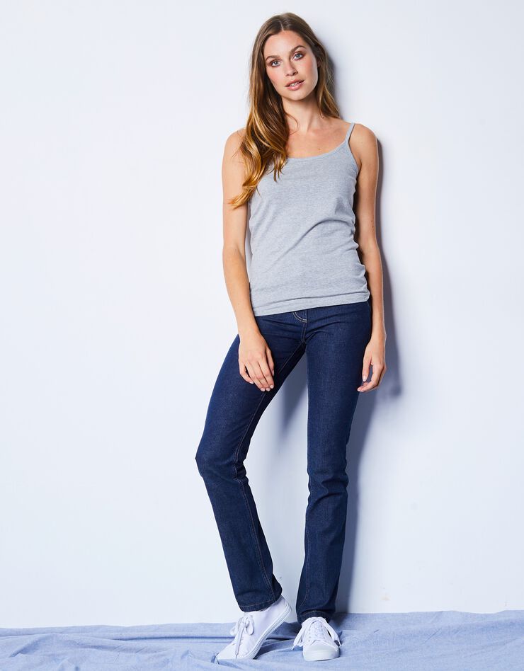 Rechte jeans met push-up effect, eco-verantwoord - raw, raw, hi-res image number 3