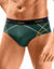 Gesloten slip met hoge taille - set van 6 (bordeaux + groen)