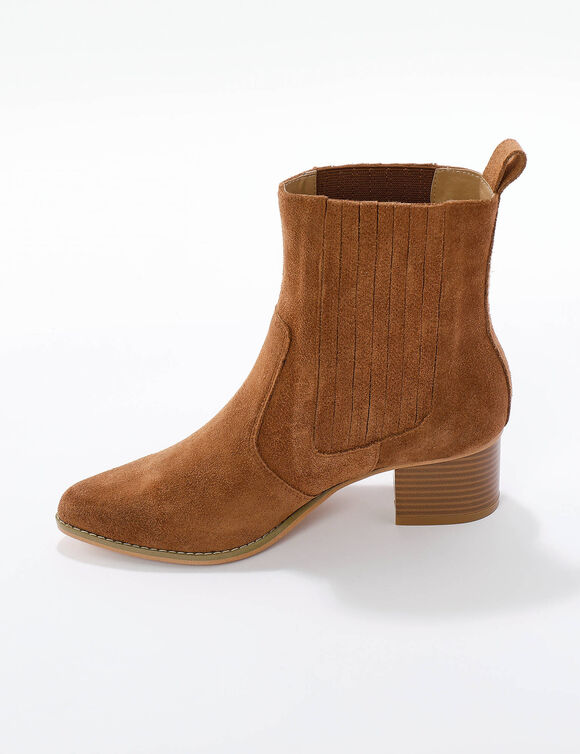 Westernboots, leer (honing)