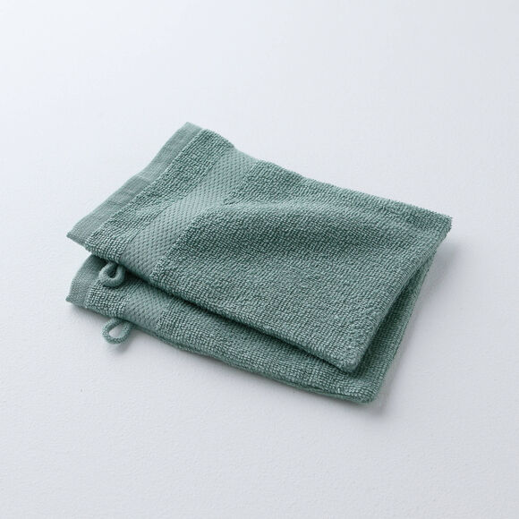 Éponge coton - 350g/m² (vert)