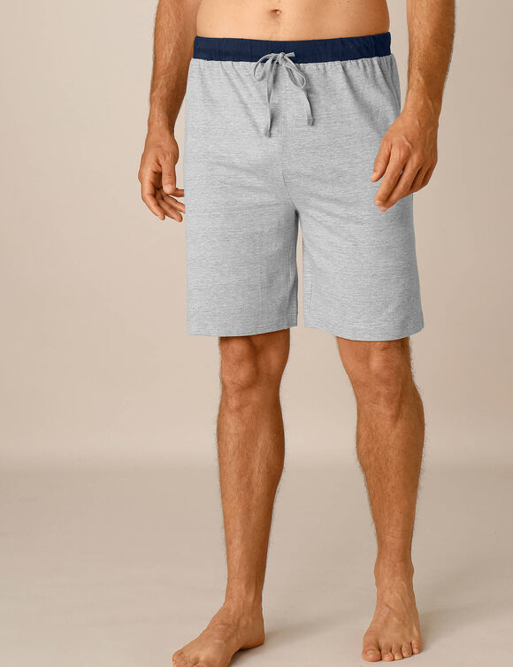 Short pyjama - lot de 2 (gris + marine)