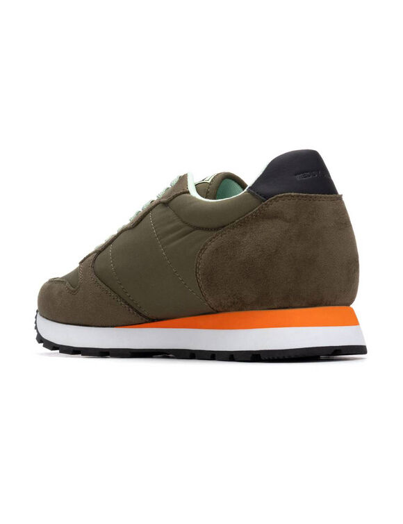 Baskets &agrave; lacet (kaki)