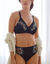 Culotte microfibre tulle brod&eacute; Caminata (noir)