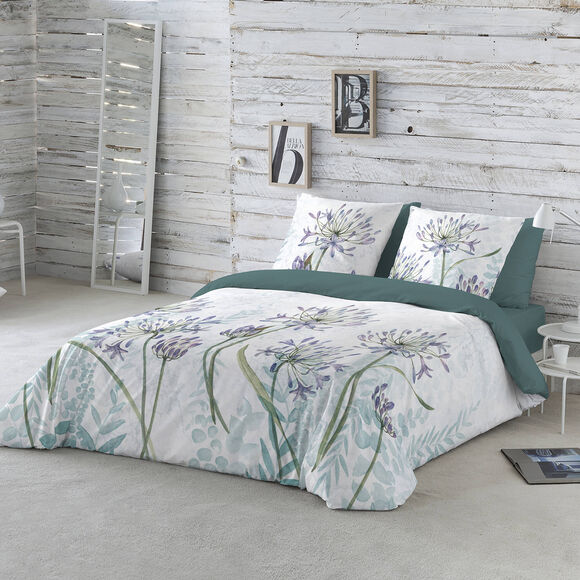 Linge de lit Gaëlle - coton (blanc)
