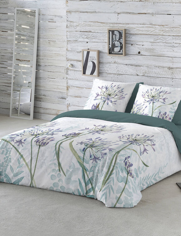 Linge de lit Gaëlle - coton (blanc)