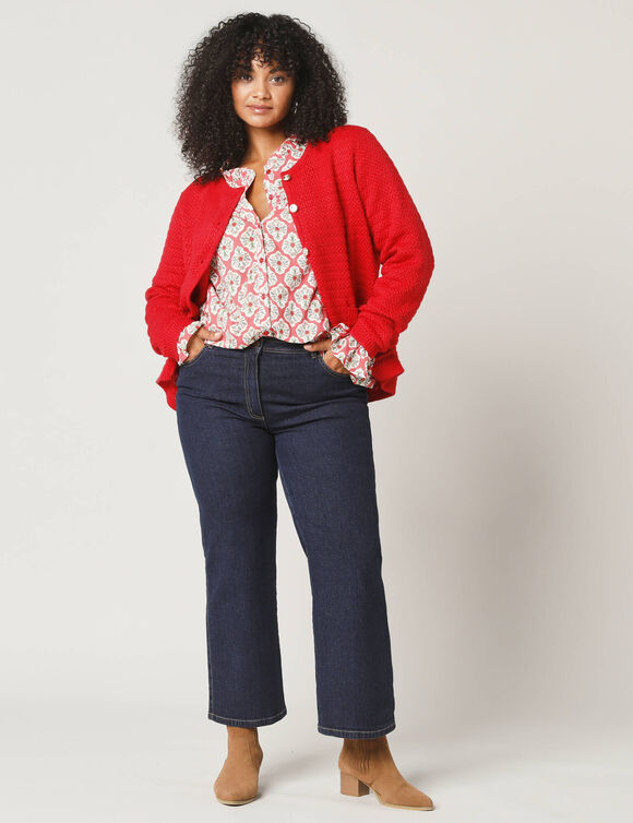 Jean large, 5 poches (brut)