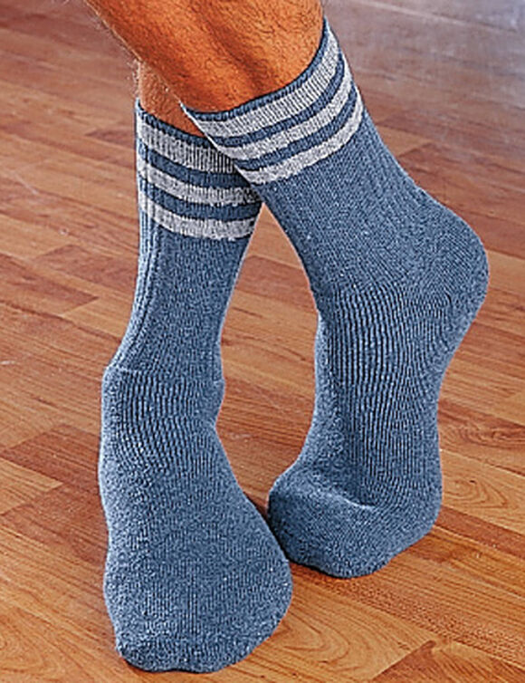 Mi-chaussettes confort - lot de 10 paires (anthracite / gris / bleu)