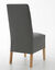 Housse de chaise microfibre (gris anthracite)