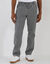 Lichte denim broek met elastische tailleband (grijs)