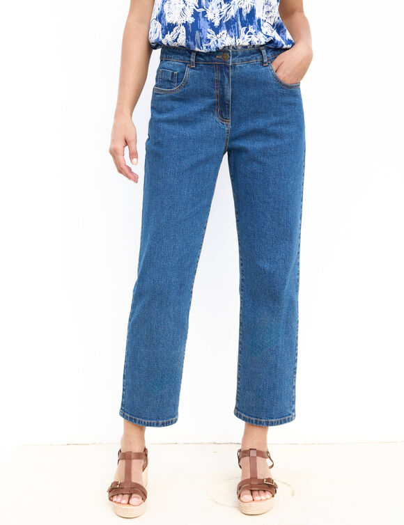 Jean droit 5 poches (stone)