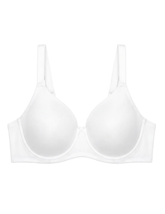Soutien-gorge minimiseur microfibre toute douce - avec armatures (blanc)
