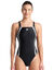 Maillot de bain 1 pi&egrave;ce Graphic (noir / blanc)