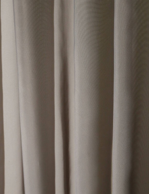 Panneau voile uni finition pattes (gris)