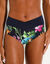 Hoge bikinislip Banna (marine / veelkleurig)