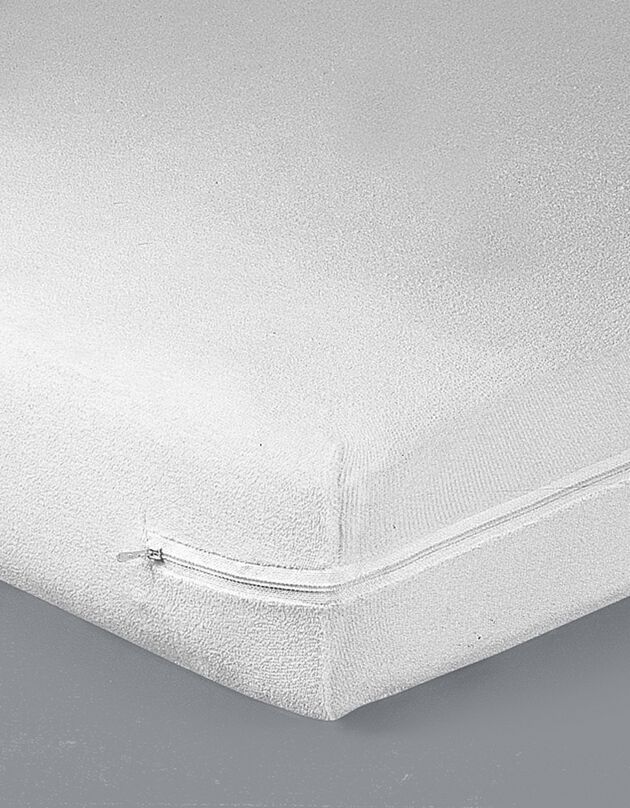 Housse de matelas ultra extensible 25 cm Sanitized® (blanc)
