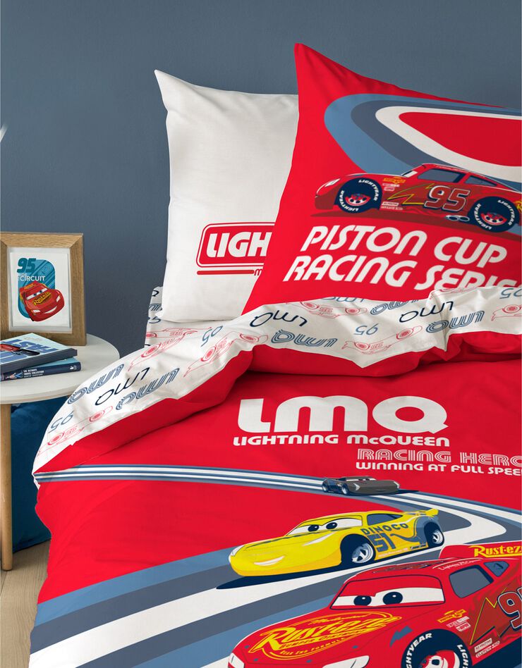 Parure de lit Cars Master® - coton, rouge Parure de lit Cars Master® - coton, rouge, hi-res image number 0