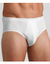 Stevige slip in midi-vorm (wit)