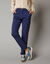 Chino stretchbroek (marine)