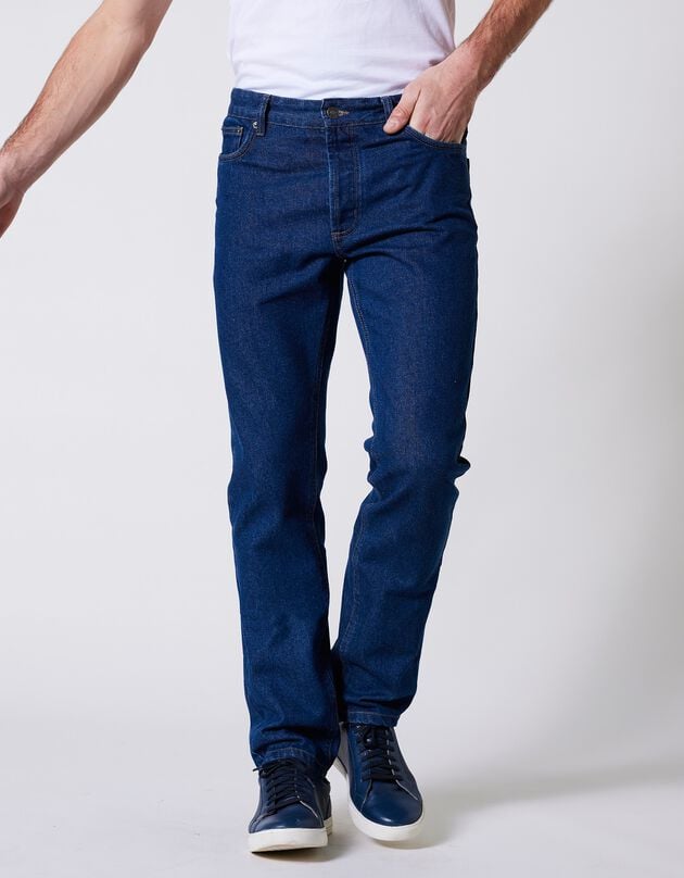 Authentieke jeans in recht model - binnenpijplengte 72 cm (stone)