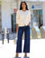 Cardigan met knoopsluiting en zakken, fantasietricot (ecru)