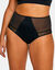 Culotte absorbante Paloma - forme couvrante (noir)
