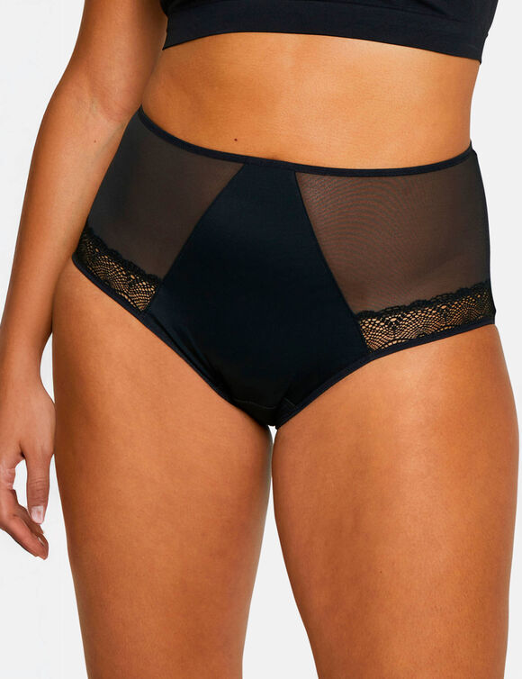 Paloma-inlegbroekje &ndash; bedekkend model (zwart)