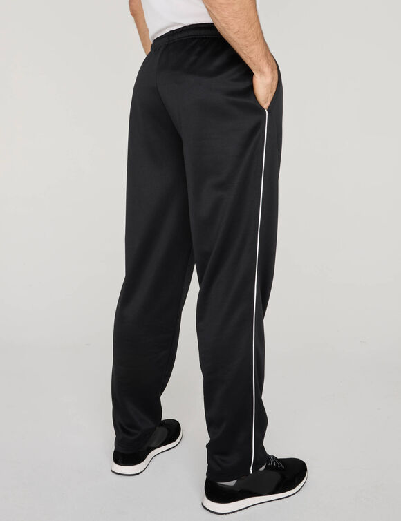 Pantalon de sport microfibre int&eacute;rieur gratt&eacute; (noir)