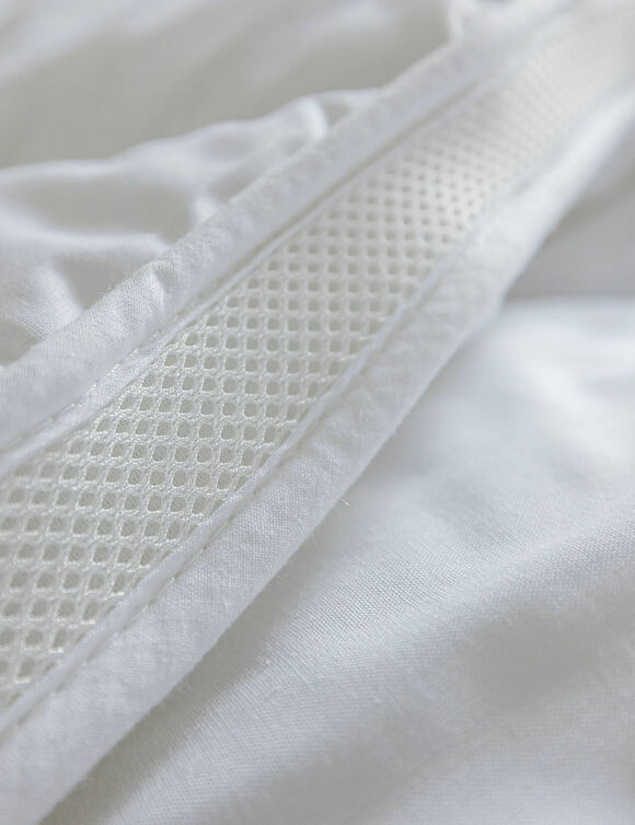 Couette Climacontrol duo-double isolation - 350 g/m² (blanc)
