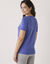 Thermisch T-shirt met ronde hals - korte mouwen (jeansblauw)