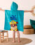 Paw Patrol-badponcho voor kinderen, personaliseerbaar, van badstof en fluweel van katoen - 320 g/m&sup2; (smaragd)