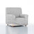 Rekbare hoes voor fauteuil en zitbank Alice (lichtgrijs)