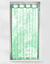 Glasgordijn in voile met lussen (groen)