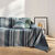 Housse coussin multicolore coton tissage artisanal - lot de 2 (bleu marine)