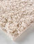 Effen, zacht tapijt in decoratieve stijl (beige)
